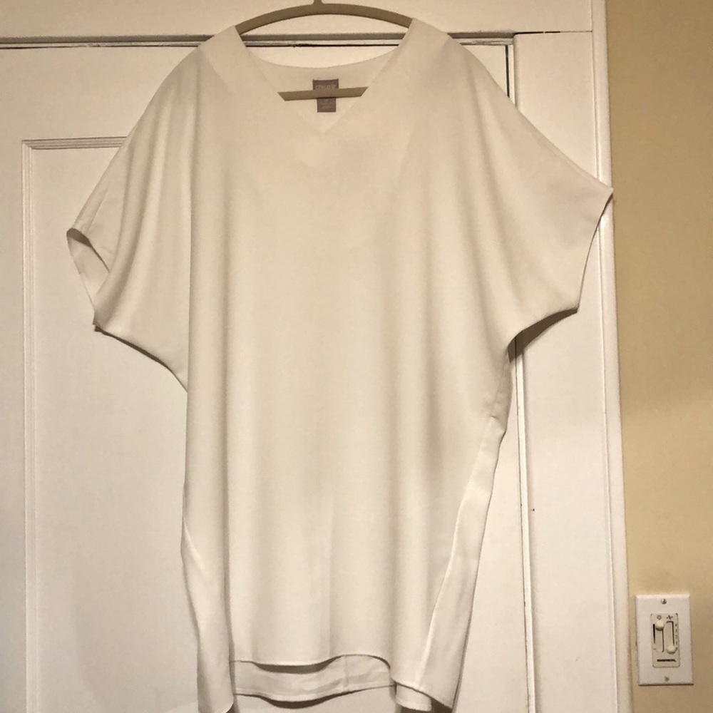 Chicos Cream Wedge Tunic Dress Size 1P